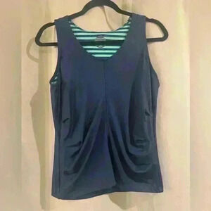 Women’s Green&Blue Bolle Tennis Top